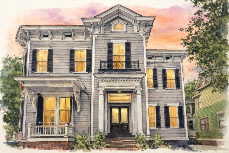 121 E Gwinnett St _ Original Rendering